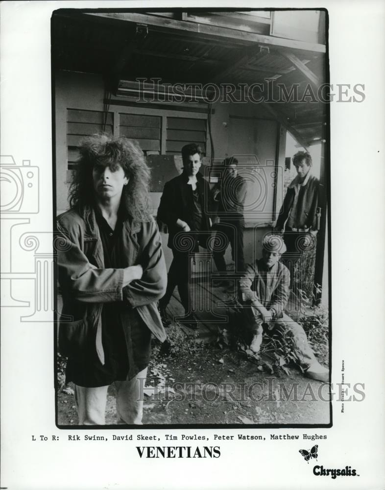 1987 Press Photo Venetians Music Group - cvp58978 - Historic Images