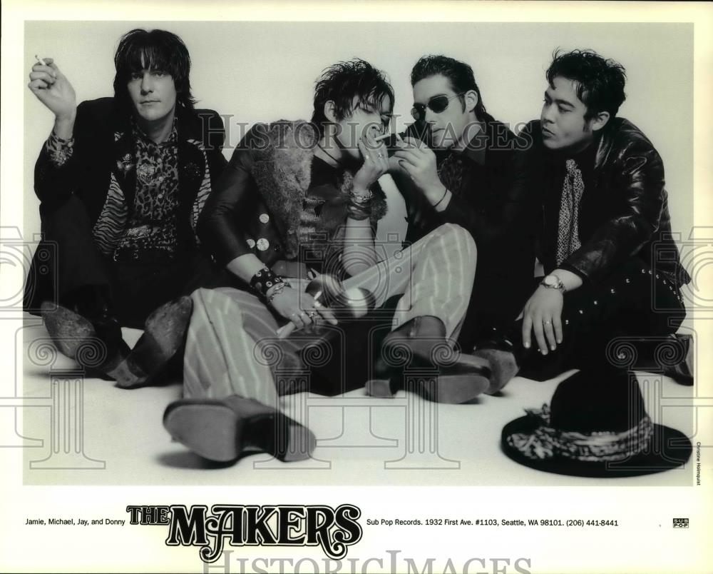 Press Photo The Makers Jamie Michael Jay Donny - cvp45091 - Historic Images