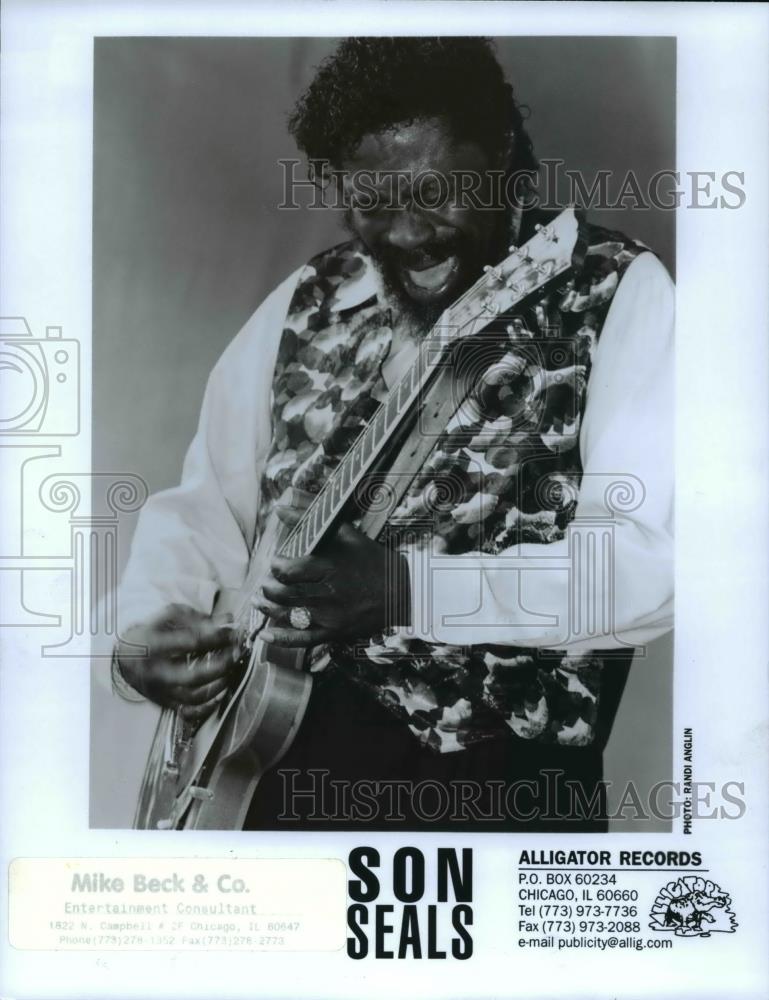 1998 Press Photo Son Seals - cvp75319 - Historic Images