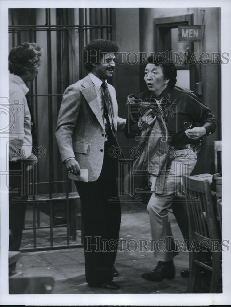 1979 Press Photo Ron Glass, Jack Soo in Barney Miller - cvp53763 - Historic Images