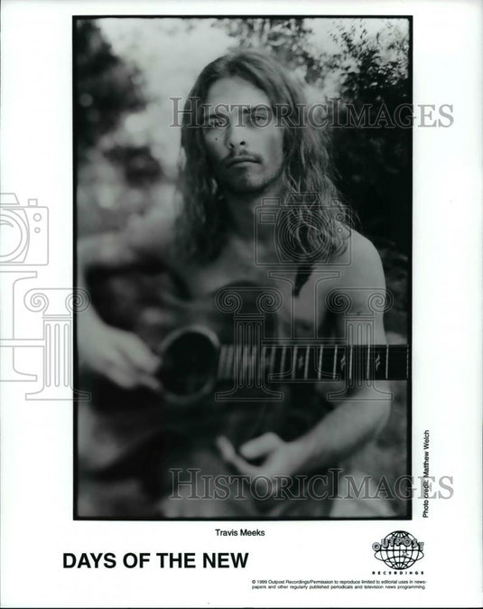 1999 Press Photo Travis Meeks of Days of the New band - cvp69781 - Historic Images