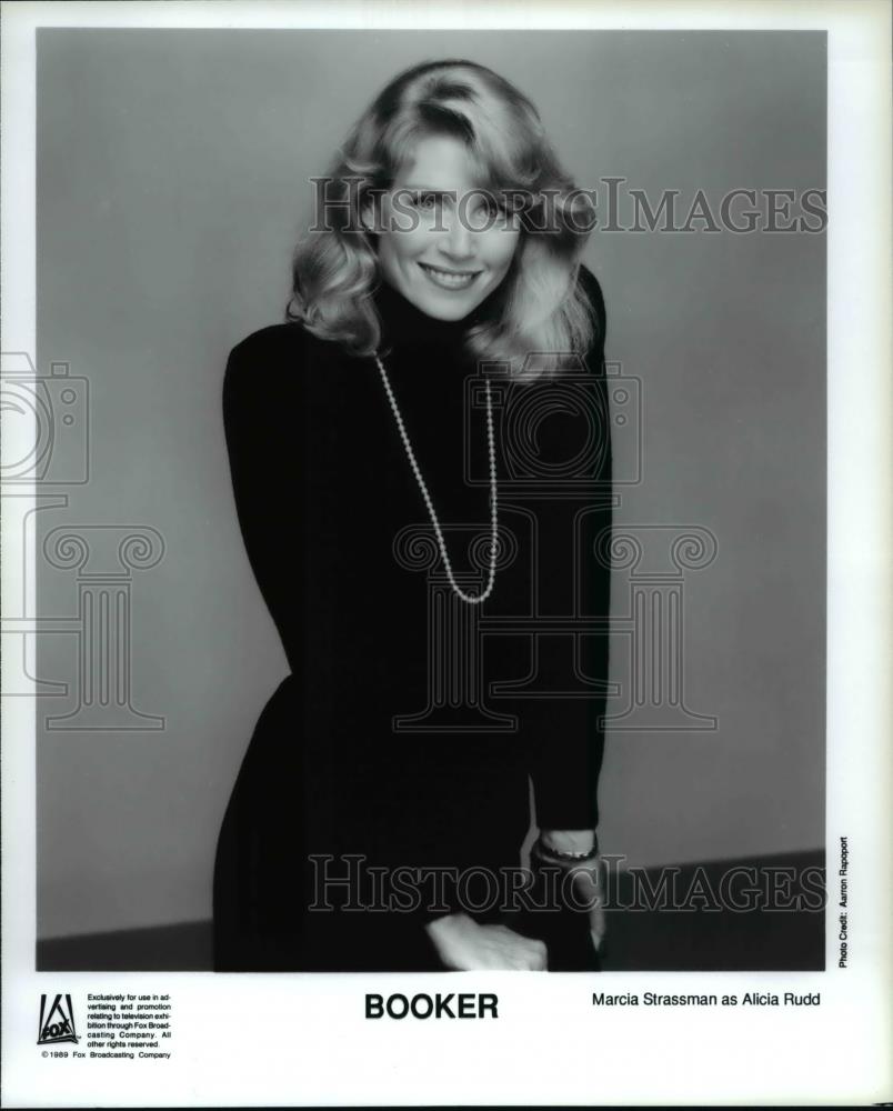 1989 Press Photo Marcia Strassman in Booker - cvp54823 - Historic Images