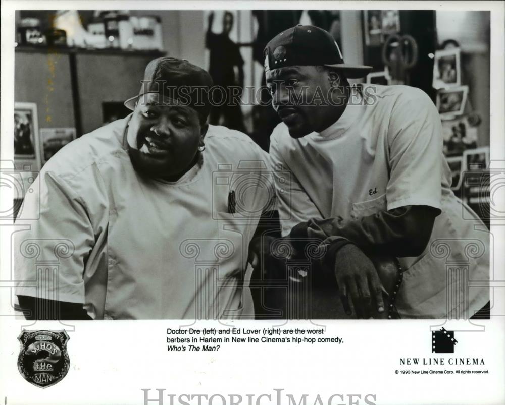 1993 Press Photo Doctor Dre and Ed Lover in Who's The Man - cvp45200 - Historic Images