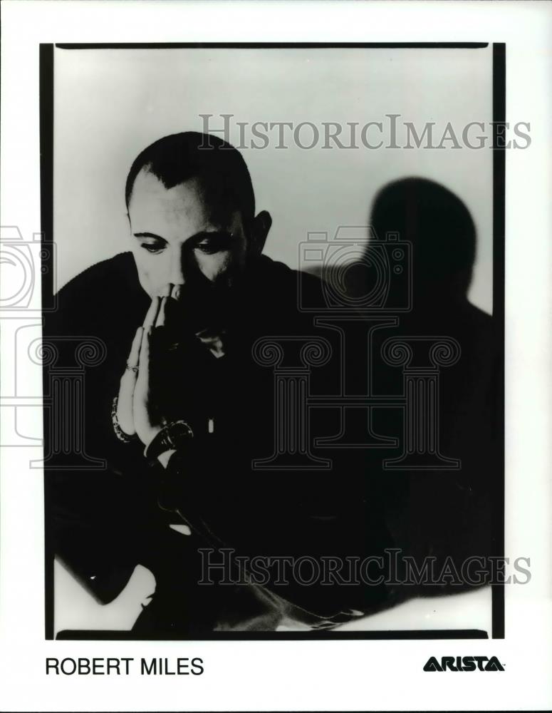 Undated Press Photo Singer Robert Miles - cvp45651 - Historic Images