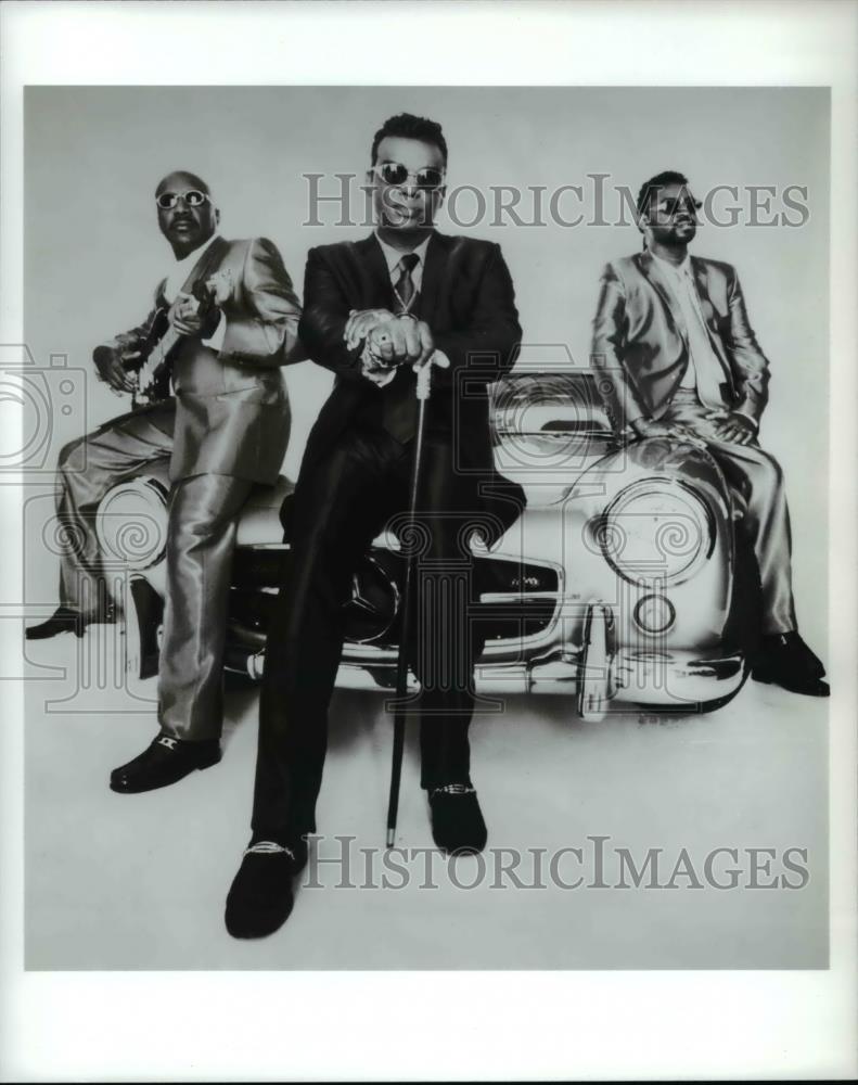 Press Photo O&#39;Kelly Isley, Jr. Rudolph Isley Ronald Isley of the Isley Brothers - Historic Images