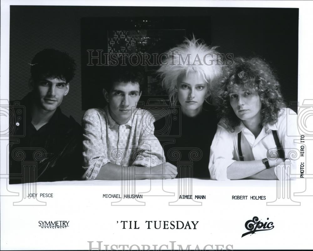 1986 Press Photo Musical Group &#39;Til Tuesday - cvp57367 - Historic Images