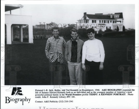 1946 Press PhotoTeddy: A Kennedy Portrait - Historic Images