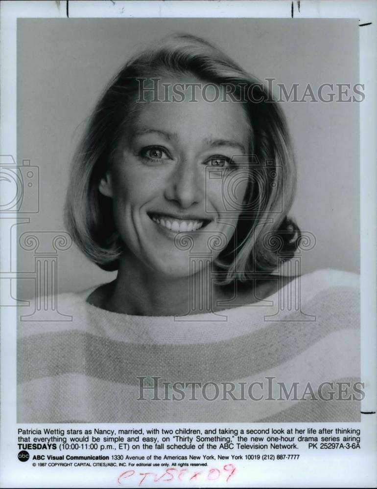 1987 Press Photo Patricia Wettig in Thirty Something - cvp75500 - Historic Images