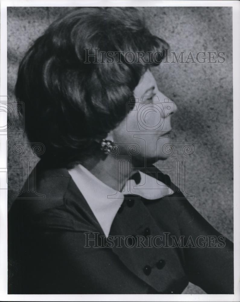 1963 Press Photo Dorothy Fuldheim American Journalist News Anchor Commentator - Historic Images