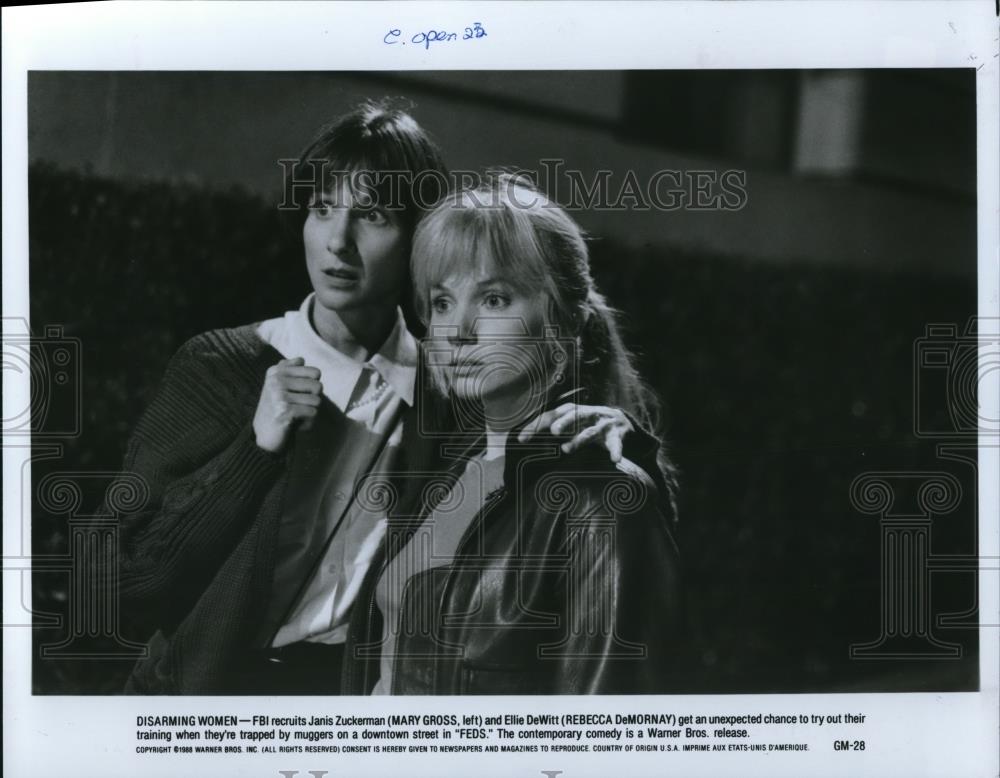 1988 Press Photo Mary Gross and Rebecca DeMornay star in Feds - cvp49917 - Historic Images