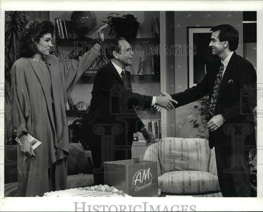 1989 Press Photo Scott Newell on AM Cleveland - cvp55755 - Historic Images