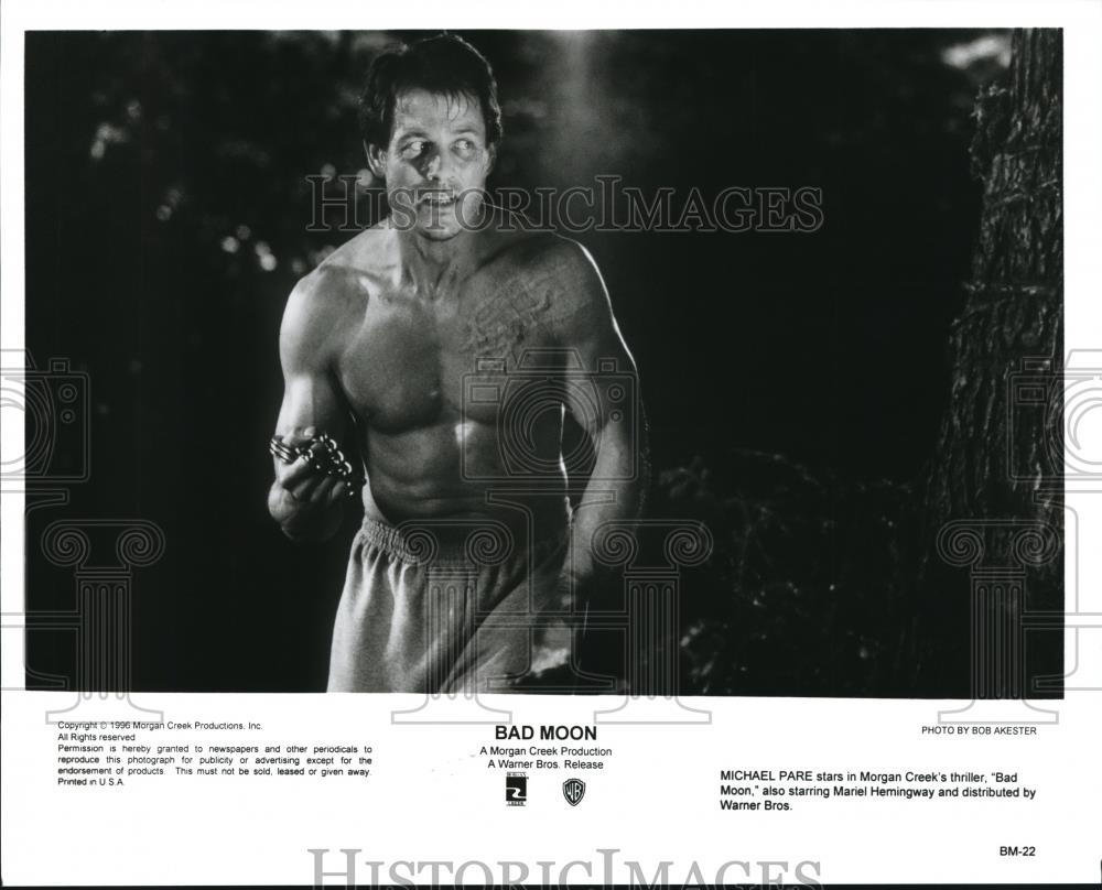 1996 Press Photo Michael Pare in Bad Moon - cvp56421 - Historic Images