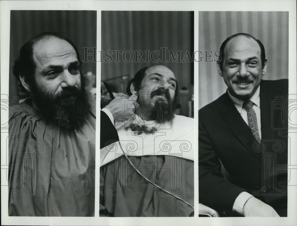 1967 Press Photo Herschel Bernardi and Thomas Iannelli in Hatful of Rain - Historic Images