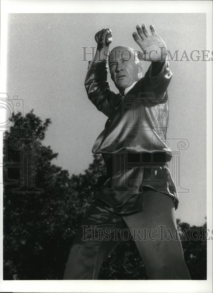 1986 Press Photo David Carradine in Kung Fu: The Movie - cvp43523 - Historic Images