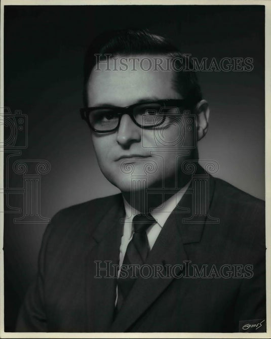 1966 Press Photo Richard M King VP Corporate Planning The Glidden Company - Historic Images