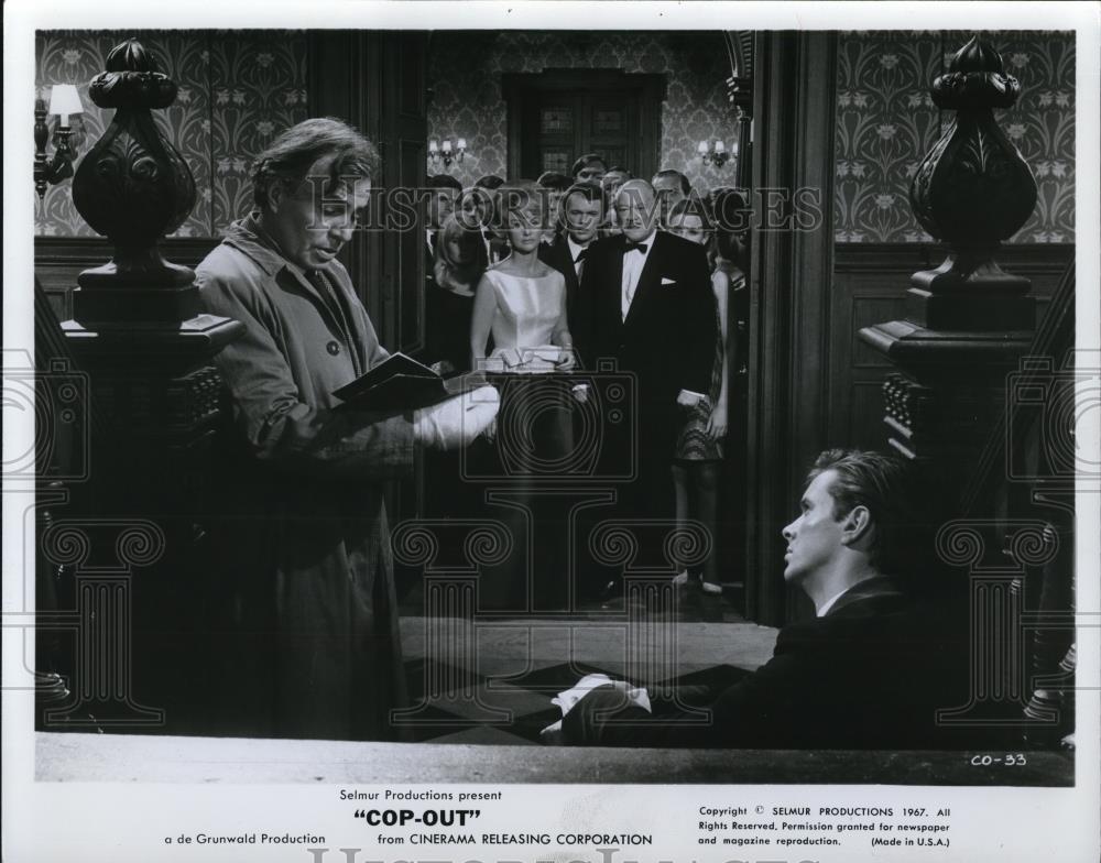 1970 Press Photo James Mason stars in Cop-Out - cvp41767 - Historic Images