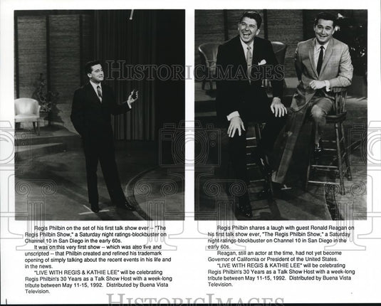 1992 Press Photo Live with Regis and Kathie Lee - cvp73097 - Historic Images