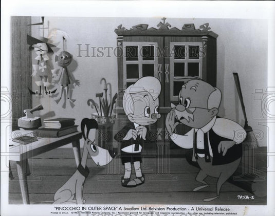 1965 Press Photo Pinocchio in Outer Space - cvp41836 - Historic Images