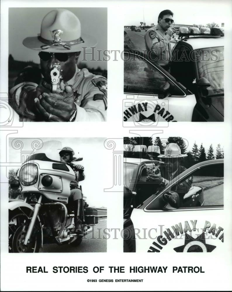 1993 Press Photo Scenes from Real Stories of the Highway Patrol - cvp70253 - Historic Images