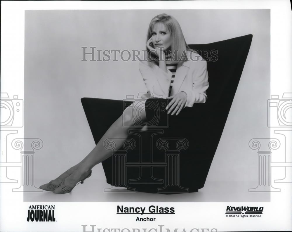 1993 Press Photo Nancy Glass Anchor American Journal - cvp54381 - Historic Images