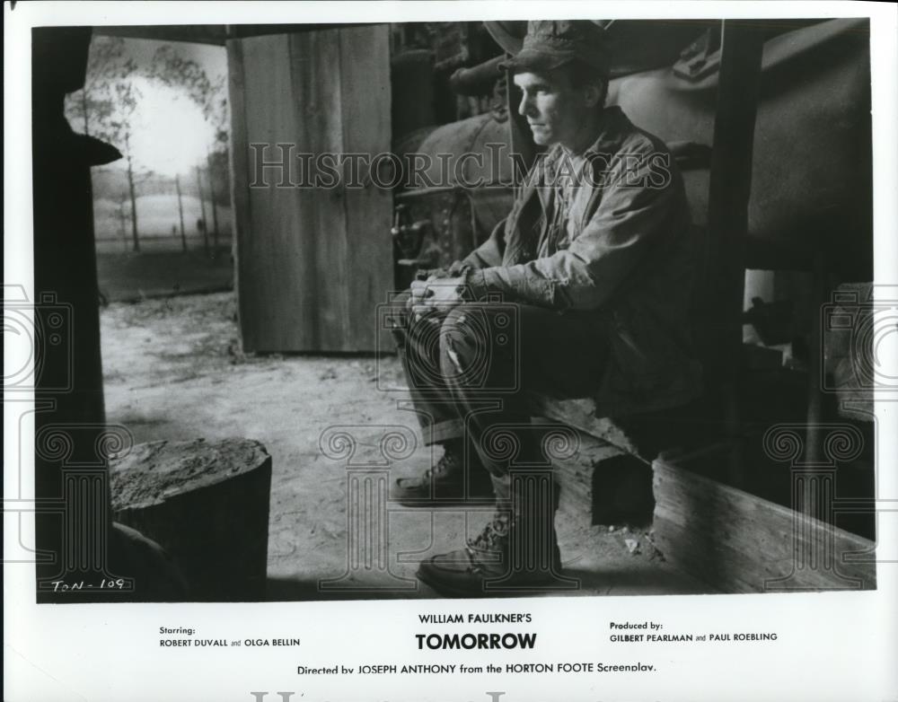 1972 Press Photo Robert Duvall in Tomorrow - cvp41620 - Historic Images
