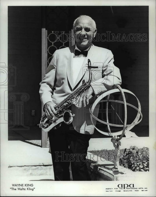 1979 Press Photo Wayne King The Waltz King - cvp75436 - Historic Images