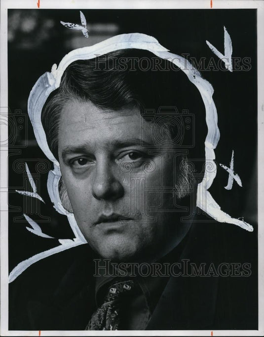 1971 Press Photo Richard Oberlin, Director of the Cleveland Play House - Historic Images
