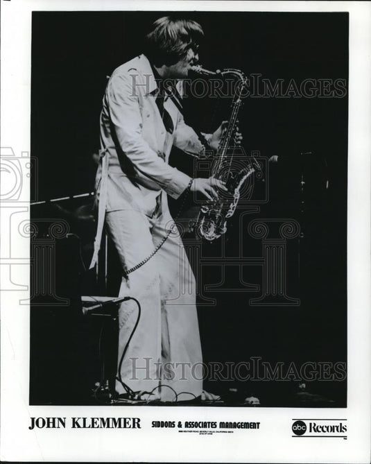 1976 Press Photo John Klemmer - Historic Images
