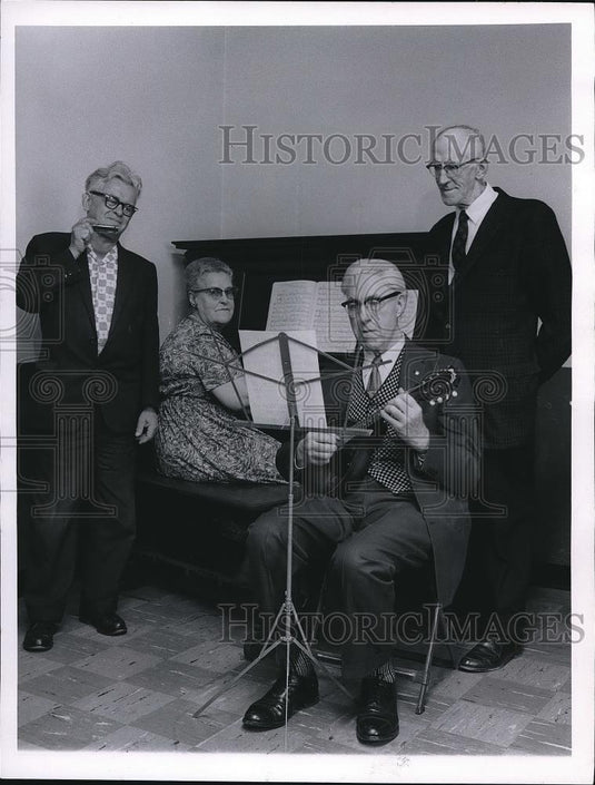 1965 Press Photo The Rocking Stones - Historic Images