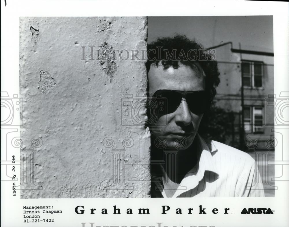 1986 Press Photo Singer Graham Parker - cvp49903 - Historic Images