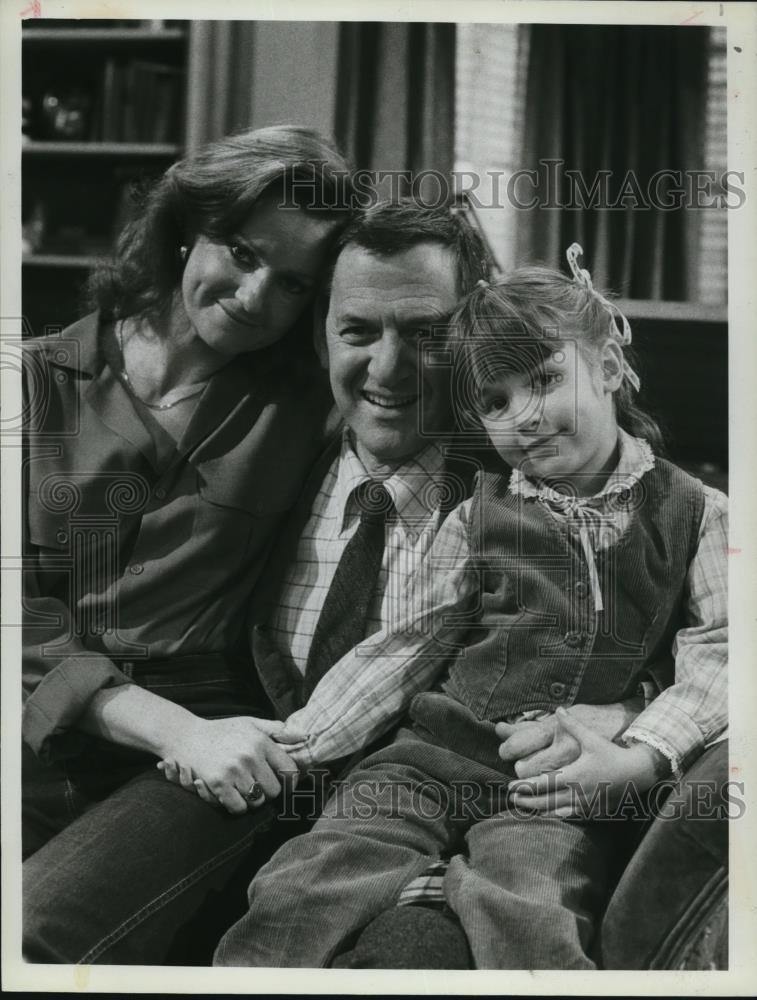 1981 Press Photo Tony Randall Kaleena Kiff Swoosie Kurts "Love, Sidney Sidney" - Historic Images