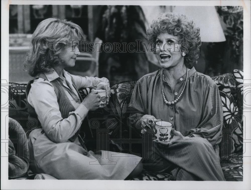 1979 Press Photo Audra Lindley and Patty McCormack star in The Ropers - Historic Images