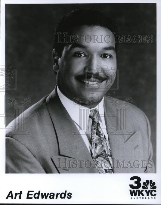Undated Press Photo Art Edwards 3 WKYC News - cvp44514 - Historic Images