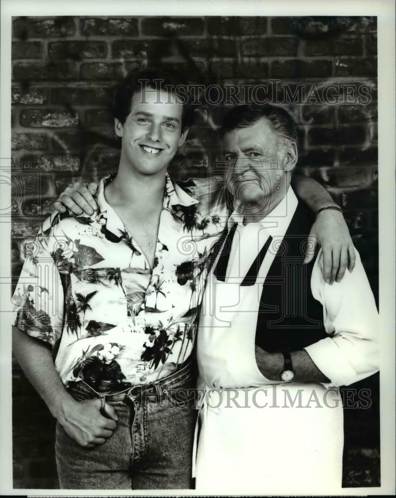 1986 Press Photo Raphael Sbarge Dick O'Neill "Better Days" - cvp54924 - Historic Images