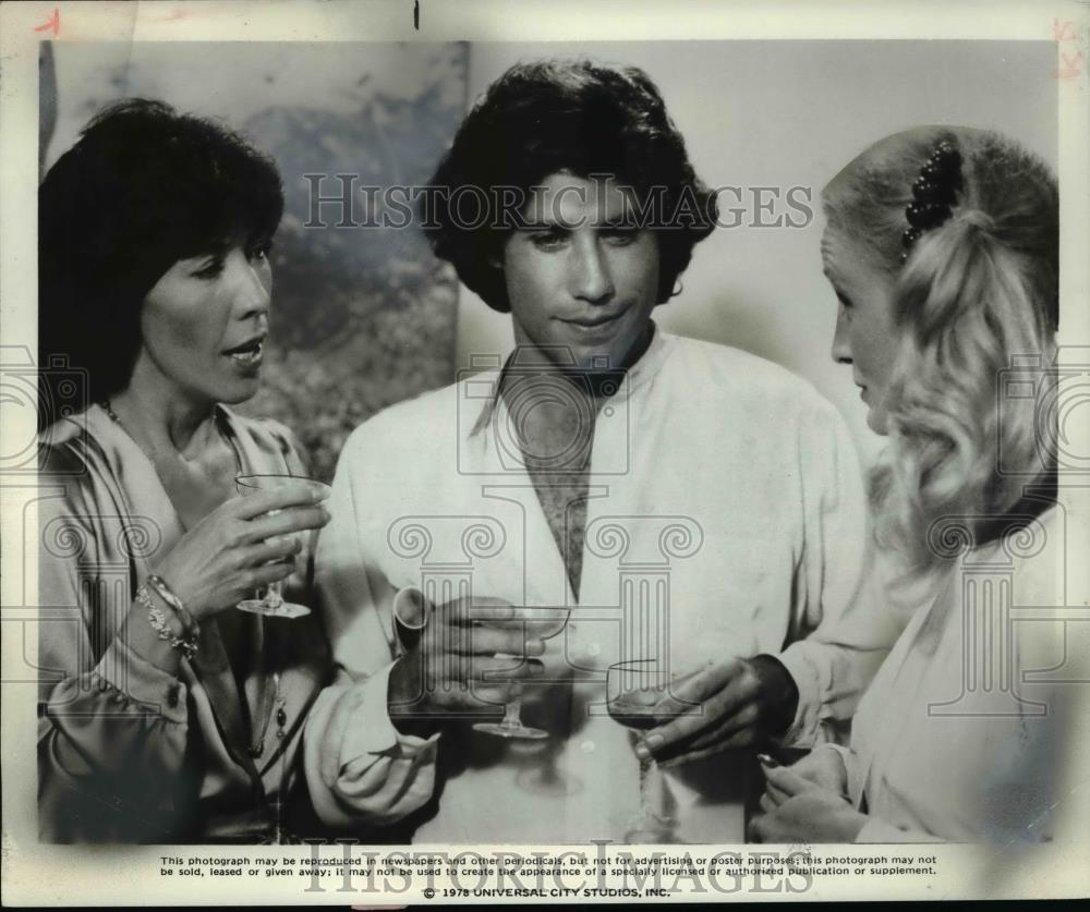 1978 Press Photo Lily Tomlin John Travolta in Moment by Moment - cvp70088 - Historic Images