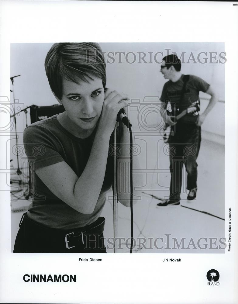 1997 Press Photo Cinnamon Frida Diesen and Jiri Novak - cvp68436 - Historic Images