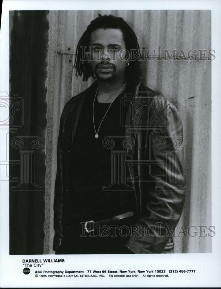 1995 Press Photo Darnell Williams in The City - cvp43581 - Historic Images