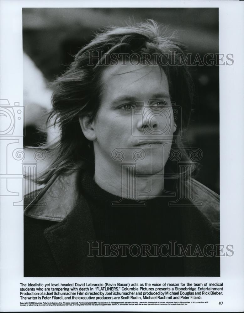 1990 Press Photo Kevin Bacon in Flatliners - cvp50245 - Historic Images