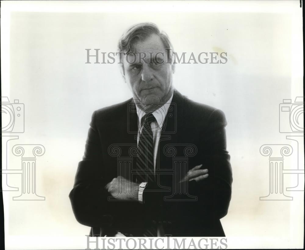 Press Photo Mr. Harry Wicks, Mechanix Illustrated Magazine executive director - Historic Images