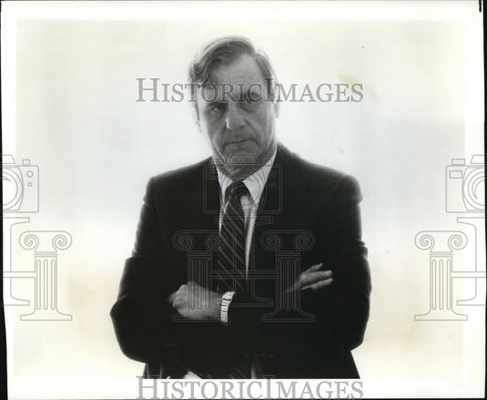 Press Photo Mr. Harry Wicks, Mechanix Illustrated Magazine executive director - Historic Images