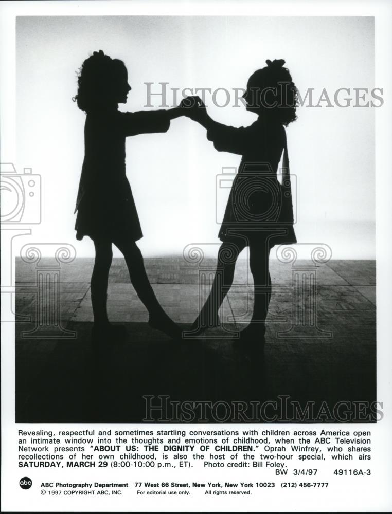 1997 Press Photo Scene from About Us: The Dignity of Children - cvp53485 - Historic Images