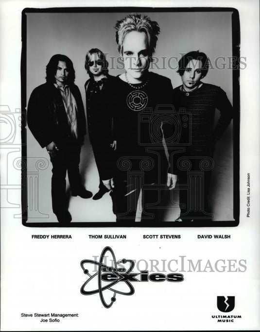 Press Photo The Exies Freddy Herrera Thom Sullivan Scott Stevens David Walsh - Historic Images