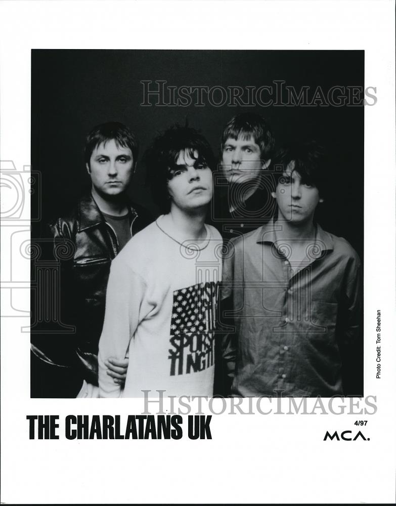 1997 Press Photo The Charlatans UK - cvp68440 - Historic Images