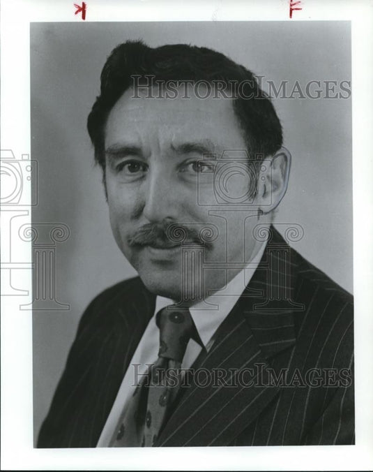 1979 Press Photo Arthur H White Exec Vice President Yankelovich - Historic Images
