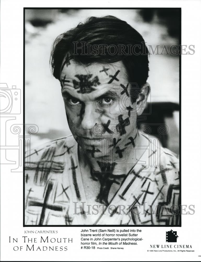 1995 Press Photo Sam Neill in In The Mouth of Darkness - cvp43307 - Historic Images