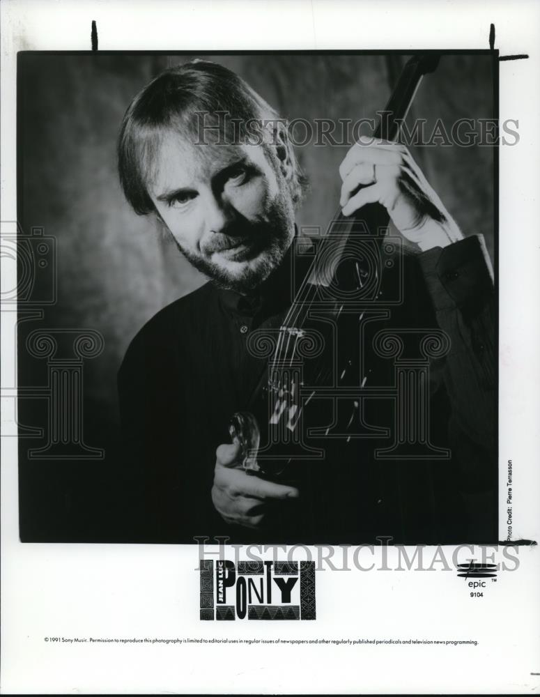 1991 Press Photo Jean Luc Ponty Musician - cvp48792 - Historic Images