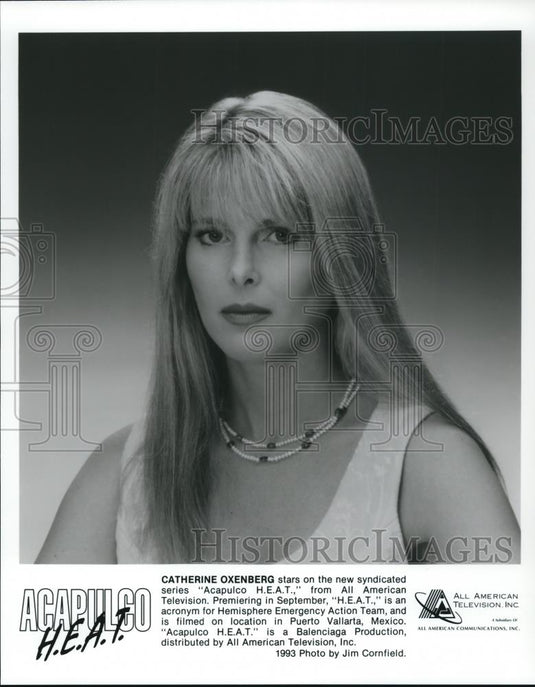 1993 Press Photo Catherine Oxenburg On Acapulco HEAT - cvp54685 - Historic Images