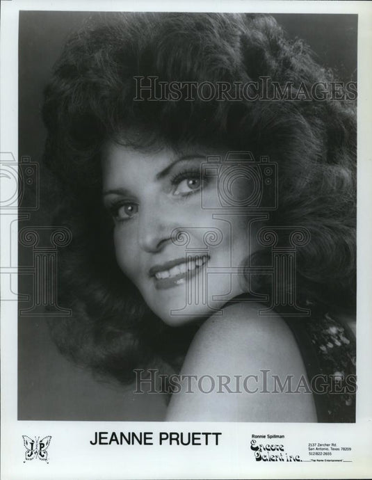 1989 Press Photo Jeanne Pruett American Country Music Singer - cvp48359 - Historic Images
