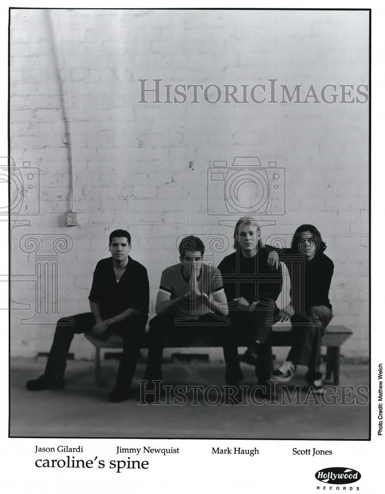 Press Photo Caroline&#39;s Spine Jason Gilardi Jimmy Newquist Mark Haugh S. Jones - Historic Images