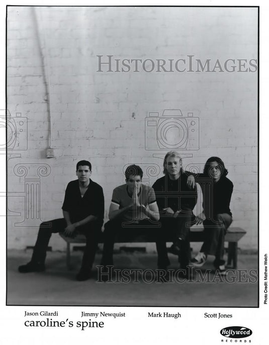 Press Photo Caroline's Spine Jason Gilardi Jimmy Newquist Mark Haugh S. Jones - Historic Images